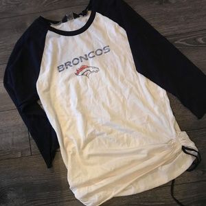 Denver Broncos Maternity Top Womens Touch Size XL